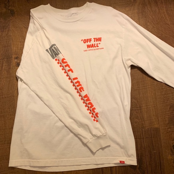 Vans Other - Vans Off The Wall Long Sleeve T Shirt